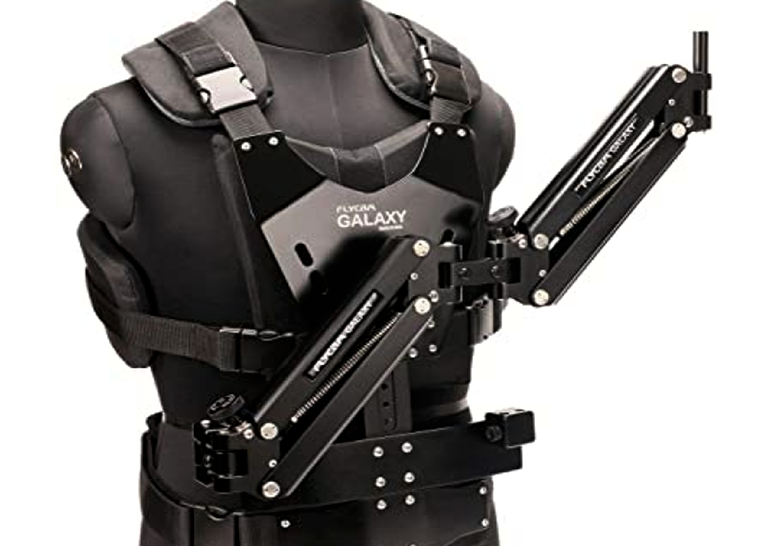 Dual Arm and Vest Body Mounted Steadycam for Handheld Stabilizer for Video Camera Camcorder